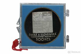 500 Kčs 100 let československého tenisu - Vzácné - 2