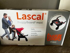 Lascal Buggyboard Maxi - sada se sedátkem - 2