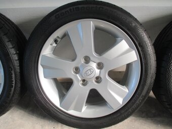 Prodám orig. alu KIA R17 s pneu Conti 205/50/17 - 2