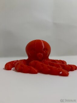 Flexibilní chobotnička 3D tisk - 2