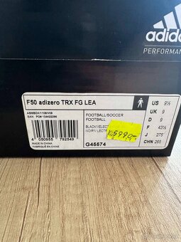 Kopačky Adidas F50 Adizero TRX FG - úplně nové, nepoužité - 2