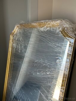 Zrcadlo IKEA SVANSELE zlaté - 2