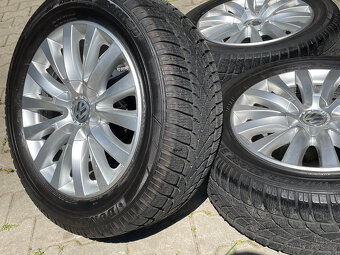Alu kola 5x112 original Volkswagen 235/55 R17 - 2
