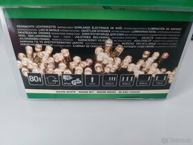5x nový venkovní/vnitřní světelný řetěz 80 LED světel 9m tep - 2
