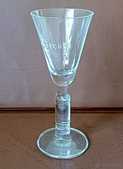 Skleničky Jan Becher, sada 6 ks - 2
