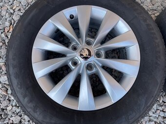 Sada originálních kol Škoda CASTOR R16 5x112 - 2