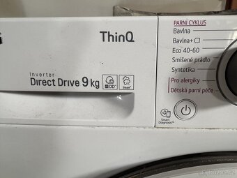 Automatická pračka Smart LG 9kg - na nahradni dily - 2