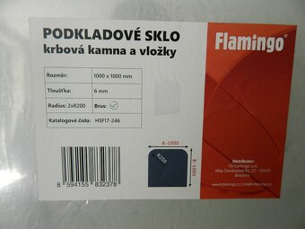 Nové sklo pod kamna - 2