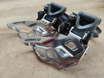 Přesmykače Sram 2x10 s objímkou - 2