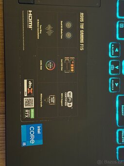 Herní notebook asus tuf gaming f15 - 2