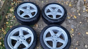 R17 alu kola Autec 5x120 limeček lehce prohnutá T5 T6 BMW - 2