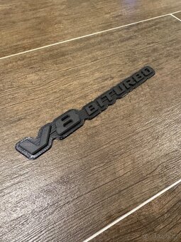 3D Tisk - V8 Biturbo - 2