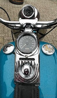 Harley - Davidson, tyrkysový Fat Boy 88´ inch. - 2