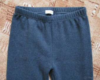 Dámské zimní termo legíny šedé bambusové S 36 2ks - 2