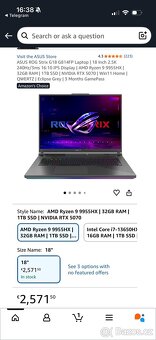 Nový Gaming ASUS ROG Strix G18 G814FPG - 2