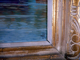 Obraz Hradčany - asi F. Čáp - 2