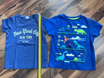 Chlapecká trička a kraťasy - vel. 92/98 - 2