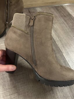 Nízké kozačky vel. 40 NOVÉ - 2