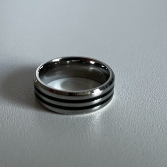 Pánský prsten z nerezové oceli - 2