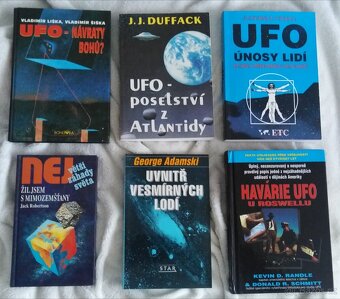 Knihy s tématikou UFO - 2
