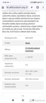 Subwoofer Alpine - 2