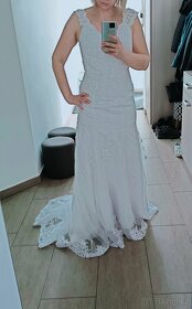 Svatební šaty krajkové - 2