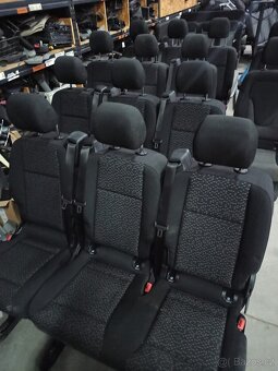 mercedes benz vito, viano, w447, W639 sedačky polohovatelné - 2