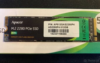 M2 SSD disk Apacer AS2280P4 512GB - 2