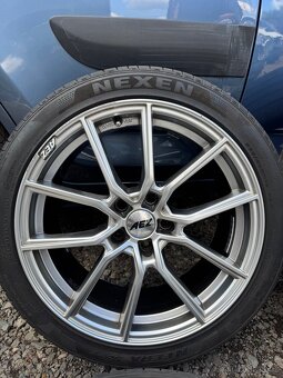 Alu kola AEZ 5x112 r18 et40 J8 +podložky 1500Kč - 2