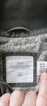Zelená (kaki) bunda H&M, vel. 110/60 cm - 2