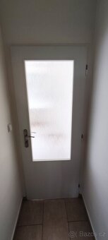 Dveře vstupní 60cm levé, prosklené 70 cm pravé - 2