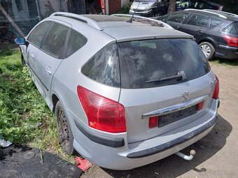 Peugeot 407 2.0hdi veškeré náhradní díly - 2