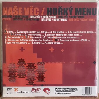 Vinyl Nase Vec - Horky Menu 2003 (2LP) - 2