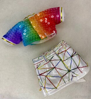 Rainbow high top + sukně - 2
