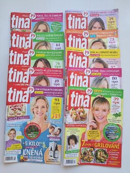 10x časopis Tina, rok 2025, číslo 21-30 - 2