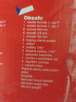 Autodráha 90/léta. Originál - 2