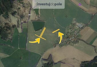 Prodej podílu 1/5 pole 1 351 m², Vilice, ev.č. 2025-08-15-12 - 2