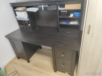 Pracovní stůl Hemnes s nástavcem - 2