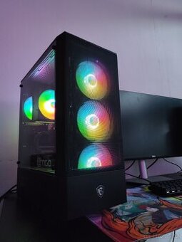 HERNÍ PC MSI TIGO R5 5500 RTX 4060 8GB 32GB RAM ZÁRUKA - 2