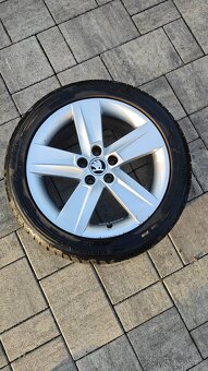 ALU kola R16 5x100 + pneu 215/45/16 - 2