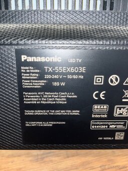 Smart LED 4K televizor Panasonic 55” (139cm) - 2