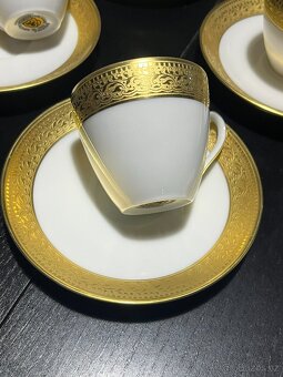 starožitný čajový/kávový servis bohemia - 2