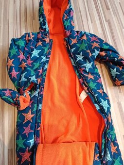 Zimní kombinéza s hvězdičky 92 - 2