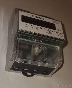 podružný třífázový digitální elektroměr DTS 353-L 80A - 2