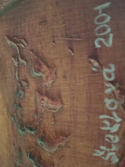 abstraktní obraz s názvem Krajina s tančícím keřem - 2