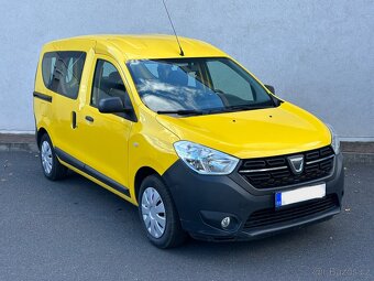 Dokker 1,5dci,108tiskm,1.majitel.Čr,odpočet dph,park senzory - 2