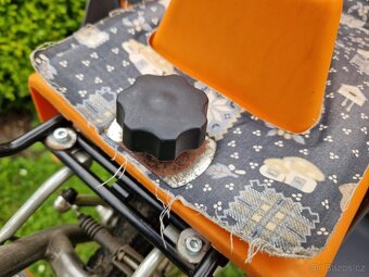 Dětská cyklosedačka oranžová - 2