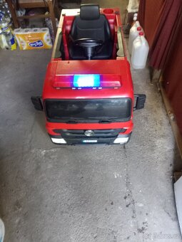 Dětské hasičské autíčko - 2