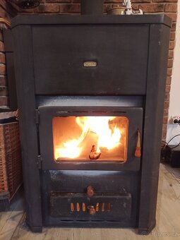 Krbová kamna s výměníkem - 2