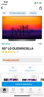 Prodám TV LG oled65c8LLA - 2